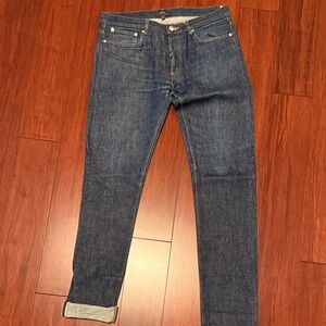 A.P.C. Selvedge Blue Slim Jeans